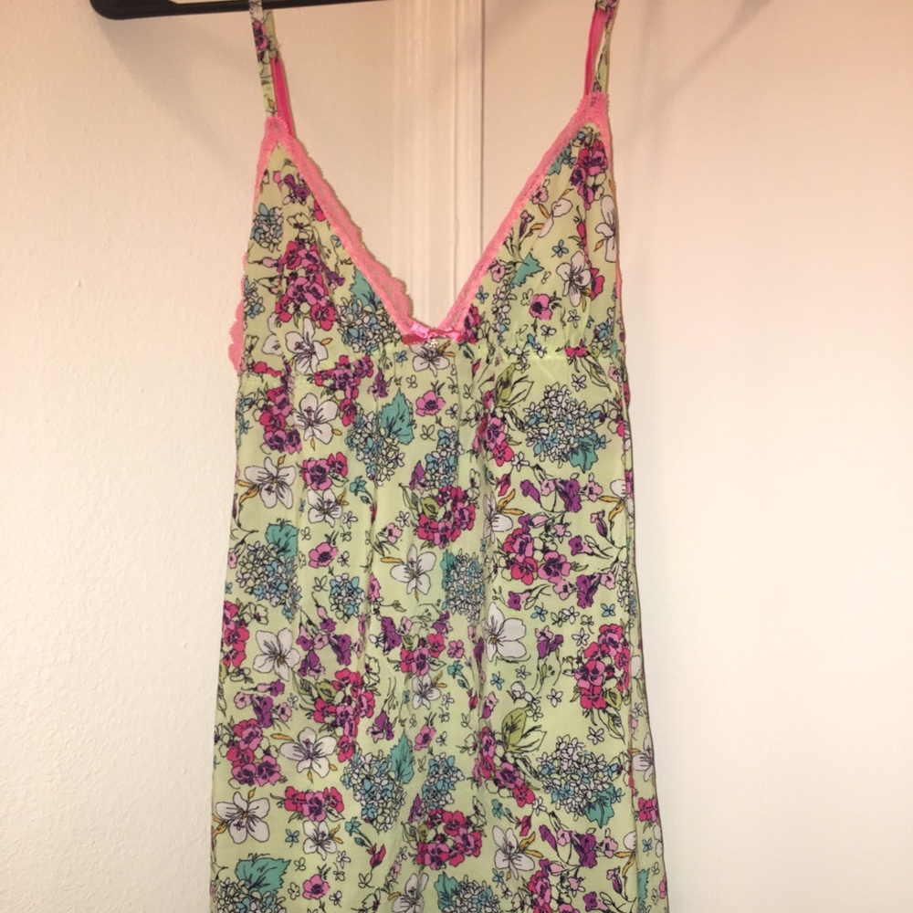 Flower sheer sleep  wear